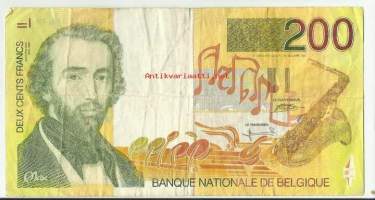 Belgia 200 Francs  1995  - seteli