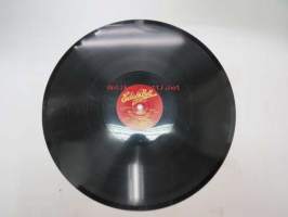 EdisonBell X113 N.E. Saarikko - Ilta merellä / Onnen kehrääjä -savikiekkoäänilevy - 78 rpm record