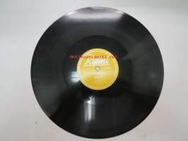 Rytmi R 6341 Georg Ots - Saarenmaan valssi / Kalastajan laulu -savikiekkoäänilevy, 78 rpm