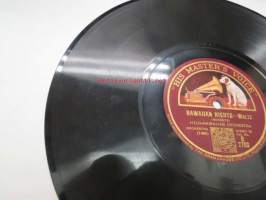 His Master´s Voice B2703 Hilo-Hawaiian Orchestra -Hawaiian Nights / Aloma -savikiekkoäänilevy, 78 rpm