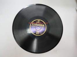 Columbia 16067 B.S.S. Clubin orkesteri - Kansainvälinen marssi / Vapaa Venäjän marssi -savikiekkoäänilevy, 78 rpm