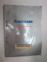 Monark Trädgårdsmaskiner 1991 / Lawn &amp; Garden Machines 1991 -reservdelskatalog - parts catalogs - varaosaluettelot mallivuoden koneisiin
