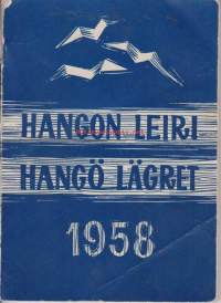 Partio-Scout: Hangon leiri Hangö lägret 1958