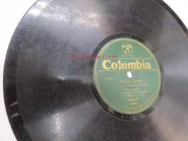 Columbia 3026-F O. Pyykkönen - Viaporin valssi / Vangin laulu (The Prisoner´s Song) -savikiekkoäänilevy, 78 rpm record