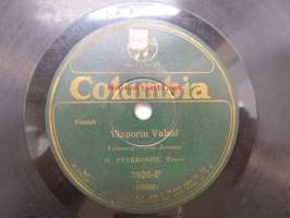 Columbia 3026-F O. Pyykkönen - Viaporin valssi / Vangin laulu (The Prisoner´s Song) -savikiekkoäänilevy, 78 rpm record