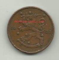10  penniä  1928