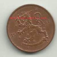 10  penniä  1929
