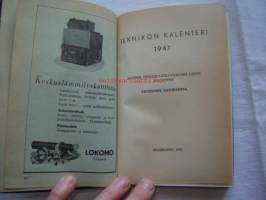 Teknikon kalenteri 1941