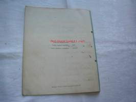 Päiväkirja käytettävä x kuun kuluessa vuonna 1916 Nummelan majatalossa Wihdin pitäjässä Uudenmaan lääniä.