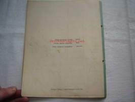 Päiväkirja käytettävä x kuun kuluessa vuonna 1916 Nummelan majatalossa Wihdin pitäjässä Uudenmaan lääniä.