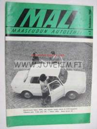 Maaseudun Autolehti 1964 nr 5, pienoisautot eilen ja tänään