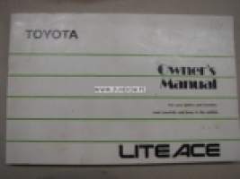 Toyota Liteace -omistajan käsikirja