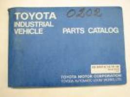 Toyota forklift 02-5FD10, 14, 15, 18 parts catalog -haarukkatrukki varaosaluettelo
