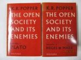 The Open Society and Its Enemies, vol. I Plato, vol. II Hegel &amp; Marx 