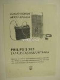 Philips S 368 lataustasasuuntaaja -esite