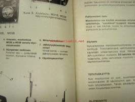 Volvo Penta MD1B, MD2B, MD3B meridieselmoottorit -käyttöohjekirja