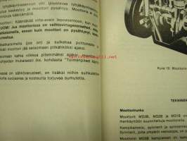 Volvo Penta MD1B, MD2B, MD3B meridieselmoottorit -käyttöohjekirja