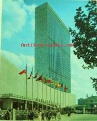 Postikortti United Nations Building, New York City