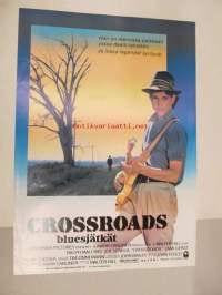 Crossroads - bluesjätkät -elokuvajuliste, Ralph Macchio, Joe Seneca, Walter Hill