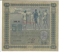50 markkaa 1922 Litt C