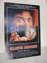 Illasta aamuun - En natt i New York -elokuvajuliste, Rosanna Arquette, Verna Bloom, Martin Scorsese
