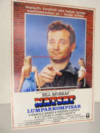 Natsat - Lumparkompisar -elokuvajuliste, Bill Murray, Harold Ramis, Ivan Reitman