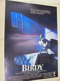 Birdy -elokuvajuliste, Matthew Modine, Nicholas Cage, Alan Parker