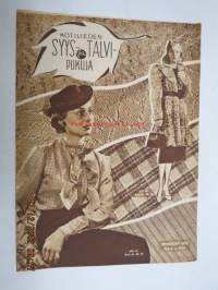 Kotilieden syys- ja talvipukuja liite nr 8 1937