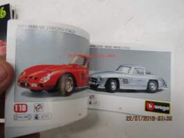 Bburago 1996 -pienoismalliautojen tuoteluettelo