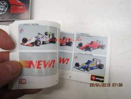 Bburago 1996 -pienoismalliautojen tuoteluettelo
