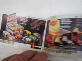 Bburago 1996 -pienoismalliautojen tuoteluettelo