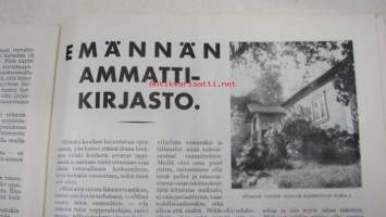 Kotiliesi 1930 nr 12 juhannus (kansi Martta Wendelin tyttö ja kissa -aihe), Takakannessa värimainos Orvo-saippua. Artikkeli ja 8 kuvaa aiheesta: kuisti (mm