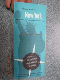 Visitor´s guide to New York  -kartta