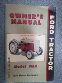 Ford NAA tractor owner´s manual -käyttöohjekirja englanniksi