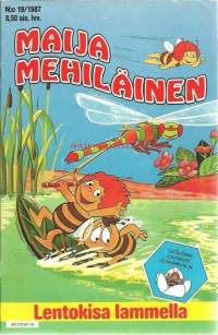 Maija Mehiläinen 1987 nr 19  Lentokisa lammella