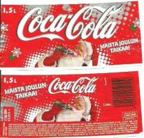 Coca-Cola Maista Joulun Taikaa !! -  juomaetiketti