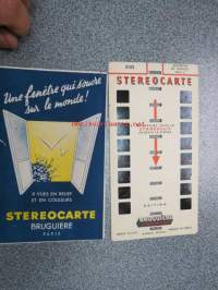 Bruguiére Stéréofilms - Stereocarte 3103 Aquarium de Monaco (Série 1) -stereokatselukuva kotelossa