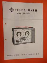 Telefunken magnetofoni 212 automatic - käyttöohje