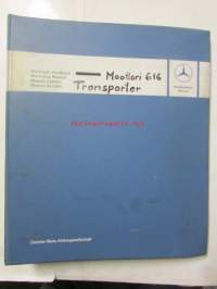 Daimler-Benz Werkstatt-Handbuch, Moottori 616 Transporter huoltokäsikirja