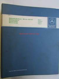Daimler-Benz Werkstatt-Handbuch, MB-trac 440-441 band 1,   hyötyajoneuvot Korjaamokäsikirja osa 1. Ukd 30 441 21 24