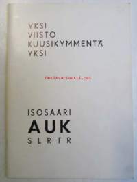 AuK 1961 Isosaari 10.4 - 29.7 SIRtR,  "yksi viisto kuusikymmentä yksi"